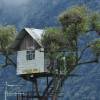 A Casa del Arbol, em Baños, no Equador